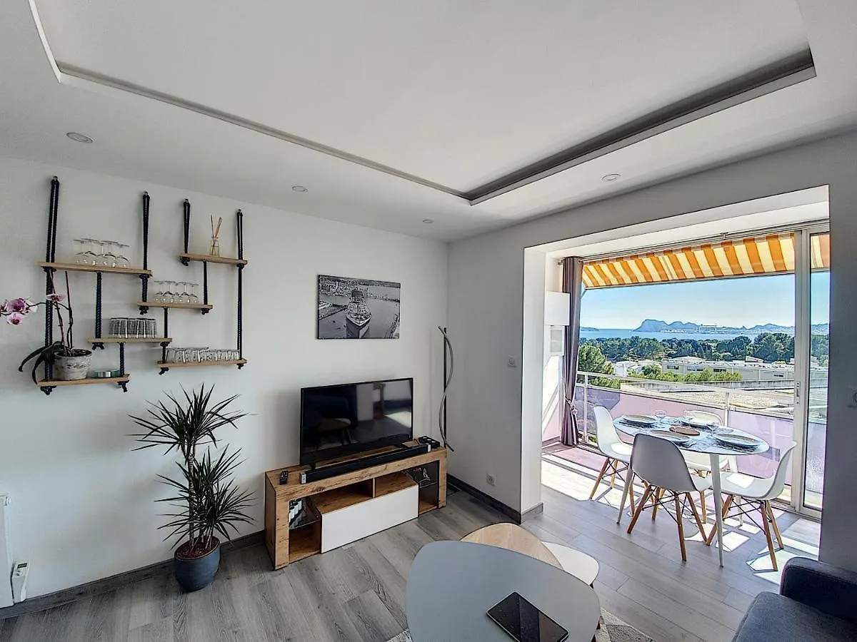 شقة لا سيوتا  في Vue Mer De La Baie Des Anges Avec Garage